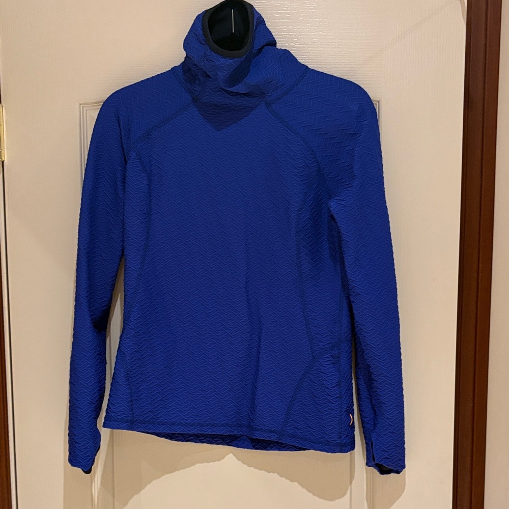 Lucy Velocity Textured Performance Funnel Neck